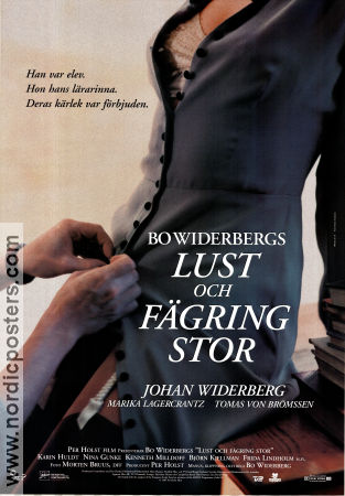 All Things Fair 1995 movie poster Johan Widerberg Marika Lagercrantz Thomas von Brömssen Bo Widerberg Ladies School