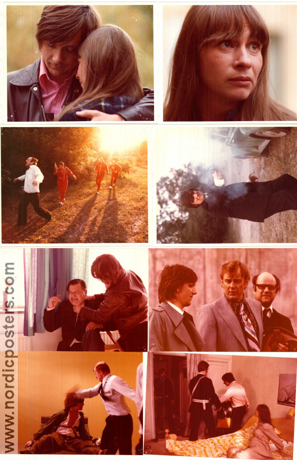 Lyftet 1978 lobby card set Bodil Mårtensson Roland Jansson Anders Lönnbro Writer: Kenneth Ahl