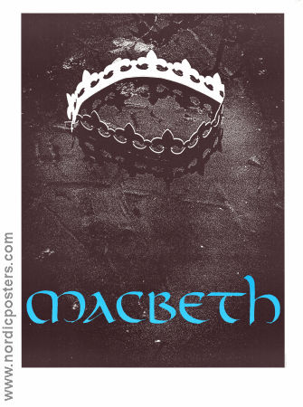 Macbeth Norrlandsoperan 1980 poster 