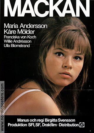 Mackan 1977 movie poster Maria Andersson Birgitta Svensson