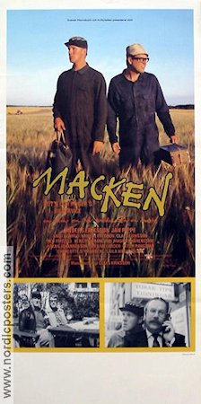 Macken Roys och Rogers bilservice 1990 movie poster Anders Eriksson Jan Rippe Claes Eriksson Find more: Galenskaparna From TV