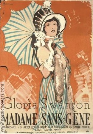 Madame Sans-Gene 1924 movie poster Gloria Swanson