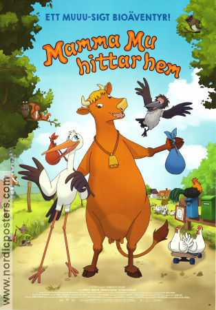 Mamma Mu hittar hem 2021 movie poster Johan Ulveson Rachel Mohlin Tiffany Kronlöf Christian Ryltenius Animation