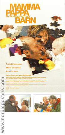 Mamma pappa barn 2003 poster Torkel Petersson Maria Bonnevie Åsa Persson Kjell-Åke Andersson Barn