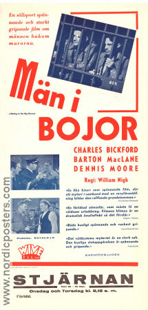 Mutiny in the Big House 1939 movie poster Charles Bickford Barton MacLane Pat Moriarity William Nigh Police and thieves