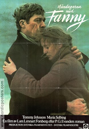 Måndagarna med Fanny 1977 movie poster Tommy Johnson Maria Selbing Ingvar Kjellson Lars Lennart Forsberg