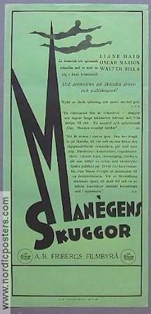 Schatten der Manege 1931 movie poster Liane Haid