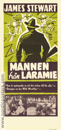 The Man from Laramie 1955 movie poster James Stewart Arthur Kennedy Donald Crisp Anthony Mann