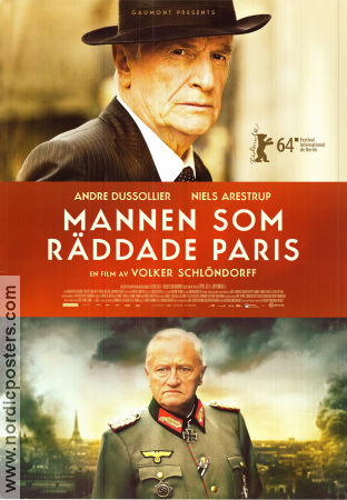 Diplomatie 2014 movie poster André Dussollier Niels Arestrup Burghart Klaussner Volker Schlöndorff