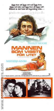 Unfaithfully Yours 1984 movie poster Dudley Moore Nastassja Kinski Armand Assante Howard Zieff Ladies