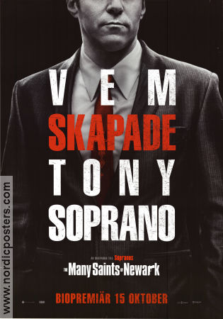 The Many Saints of Newark 2021 movie poster Alessandro Nivola Leslie Odom Jr Jon Bernthal Alan Taylor Find more: Sopranos