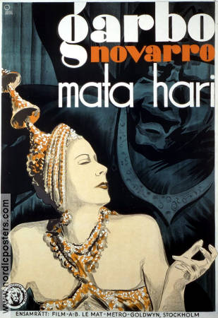 Mata Hari 1931 movie poster Greta Garbo Ramon Navarro