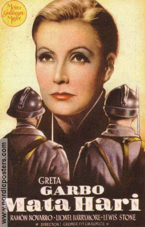 Mata Hari 1931 movie poster Greta Garbo Ramon Navarro