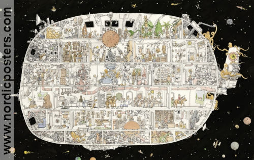 Space Rocket 2014 poster Poster artwork: Mattias Adolfsson Find more: Comics