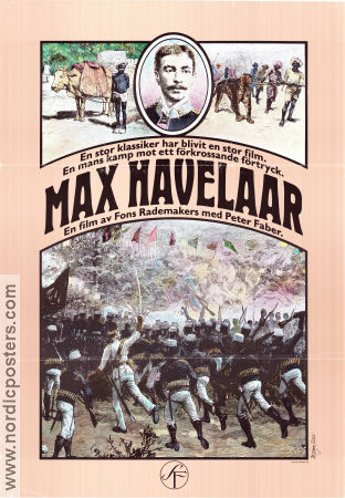 Max Havelaar of de koffieveilingen 1976 movie poster Peter Faber Sacha Bulthuis Adendu Soesilaningrat Fons Rademakers Country: Netherlands