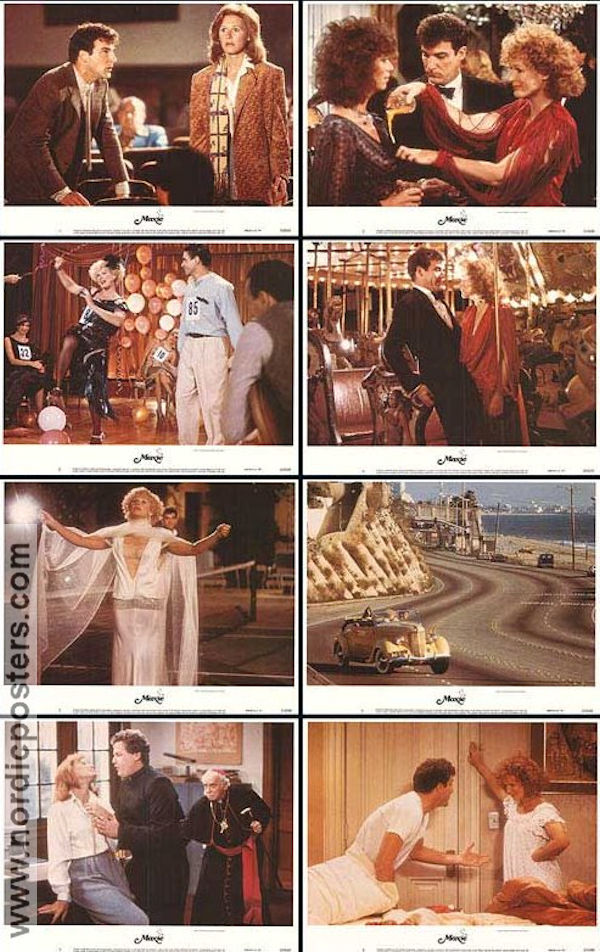 Maxie 1985 lobby card set Glenn Close
