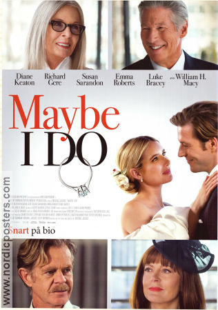 Maybe I Do 2023 movie poster Diane Keaton William H Macy Richard Gere Michael Jacobs Romance