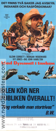 Ride in a Pink Car 1974 movie poster Glenn Corbett Morgan Woodward Robert J Emery Cars and racing