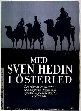 Med Sven Hedin i österled 1929 movie poster Sven Hedin Documentaries