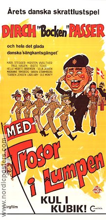 Piger i tröjen 1975 movie poster Dirch Passer Birte Tove Helle Merete Sörensen Finn Henriksen Denmark