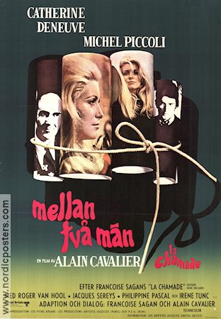 La Chamade 1968 movie poster Catherine Deneuve Michel Piccoli Alain Cavalier