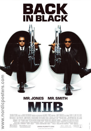 Men in Black II 2002 movie poster Tommy Lee Jones Will Smith Rip Torn Barry Sonnenfeld