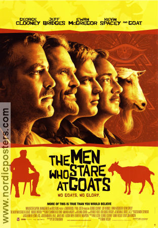 The Men Who Stare at Goats 2009 poster Ewan McGregor Grant Heslov