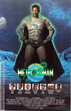 The Meteor Man 1993 movie poster Marla Gibbs Eddie Griffin Robert Townsend Black Cast
