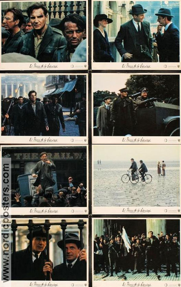 Michael Collins 1996 lobby card set Liam Neeson Julia Roberts Alan Rickman