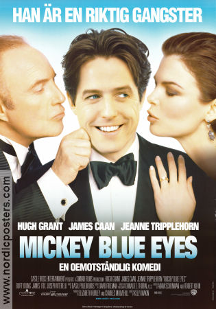 Mickey Blue Eyes 1999 movie poster Hugh Grant Jeanne Tripplehorn James Caan Kelly Makin Mafia