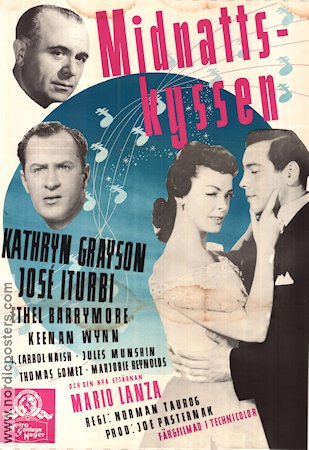 That Midnight Kiss 1950 movie poster Kathryn Grayson José Iturbi