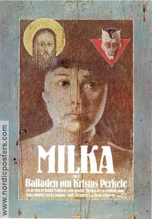 Milka: Elokuva tabuista 1980 poster Irma Huntus Leena Suomu Matti Turunen Rauni Mollberg Finland Religion