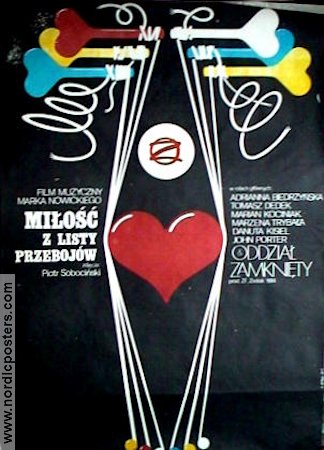Milosc 1983 movie poster Piotr Sobocinski Poster from: Poland
