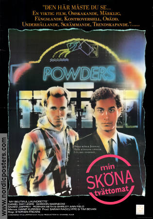 Min sköna tvättomat 1986 poster Daniel Day-Lewis Gordon Warnecke Stephen Frears