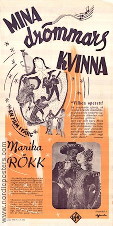 Die Frau meiner Träume 1944 movie poster Marika Rökk Musicals