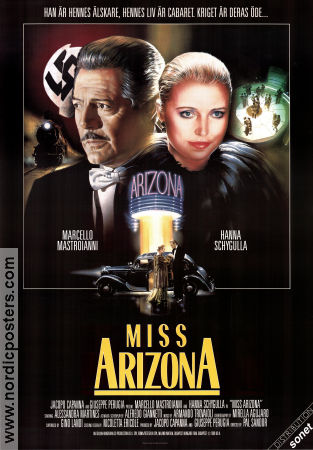 Miss Arizona 1988 movie poster Marcello Mastroianni Hanna Schygulla Pal Sandor Find more: Nazi Musicals