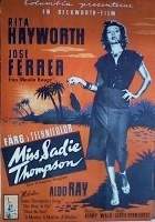 Miss Sadie Thompson 1954 movie poster Rita Hayworth José Ferrer