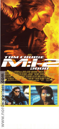 Mission Impossible 2 MI2 2000 poster Tom Cruise John Woo