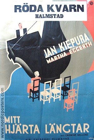 Mitt hjärta längtar 1935 poster Jan Kiepura