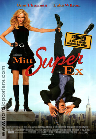 My Super Ex-Girlfriend 2006 movie poster Uma Thurman Luke Wilson Ivan Reitman