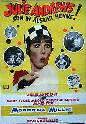 Thoroughly Modern Millie 1967 movie poster Julie Andrews Mary Tyler Moore