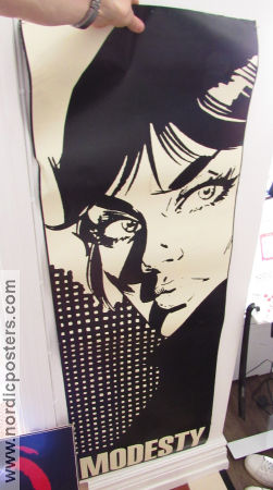 Modesty Blaise Twilfit 2002 poster Modesty Blaise Poster artwork: Jim Holdaway Writer: Peter O´Donnel Find more: Bulls From comics Find more: Large poster