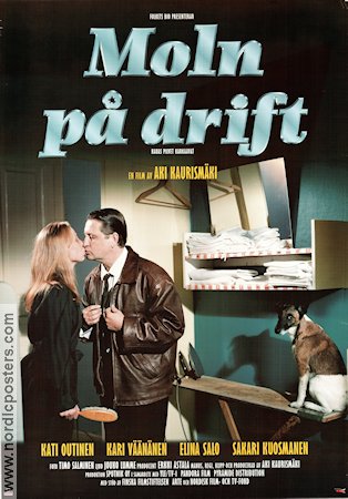 Kauas pilvet karkaavat 1996 movie poster Kati Outinen Aki Kaurismäki Finland