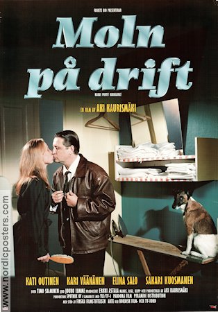 Kauas pilvet karkaavat 1996 movie poster Kati Outinen Aki Kaurismäki Finland