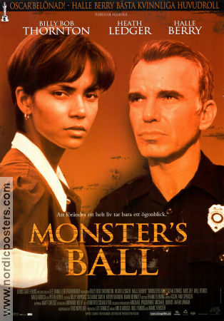 Monster´s Ball 2001 movie poster Billy Bob Thornton Halle Berry Heath Ledger Marc Forster