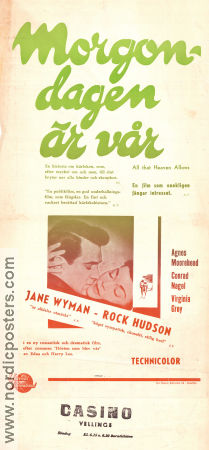 All That Heaven Allows 1955 movie poster Jane Wyman Rock Hudson Agnes Moorehead Douglas Sirk