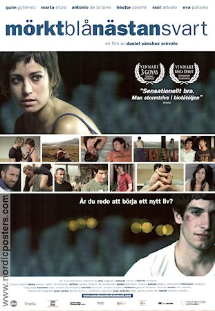 Azuloscurocasinegro 2006 movie poster Quim Gutiérrez Raul Arévalo Marta Etura Daniel Sanchez Arévalo Spain