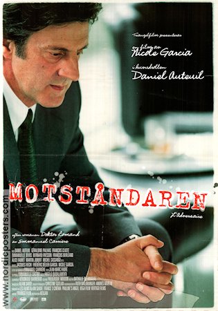 L´adversaire 2002 movie poster Daniel Auteuil Géraldine Pailhas Francois Cluzet Nicole Garcia