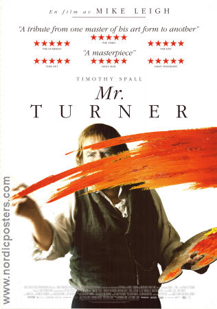 Mr Turner 2014 movie poster Timothy Spall Paul Jesson Dorothy Atkinson Mike Leigh Artistic posters