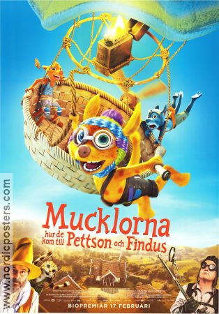 Mucklorna Pettson och Findus 2022 movie poster Uwe Ochsenknecht Ali Samadi Ahadi Find more: Pettson och Findus Writer: Sven Nordqvist Animation